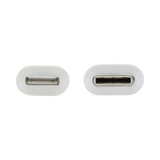 Tripp Lite 1m Safe-IT USB-C to Lightning Antibacterial Cable (White) — Being Shipped