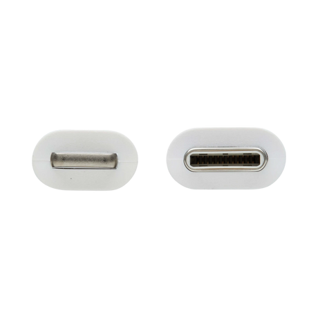 Tripp Lite 1m Safe-IT USB-C to Lightning Antibacterial Cable (White) — Being Shipped