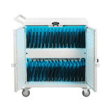 Tripp Lite Safe-IT Multi-Device UV Charging Cart, Hospital-Grade, 32 USB Ports, White — Being Shipped