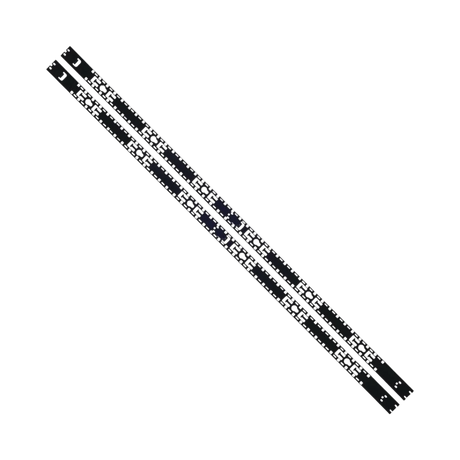 Tripp Lite SmartRack Rack Enclosure Single-Width Vertical Equipment Management Bars, 42U, 1 Pair — Being Shipped