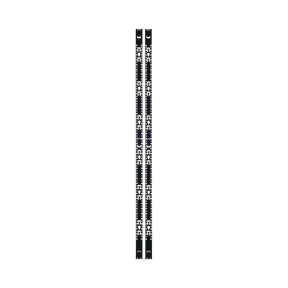 Tripp Lite SmartRack Rack Enclosure Single-Width Vertical Equipment Management Bars, 42U, 1 Pair — Being Shipped