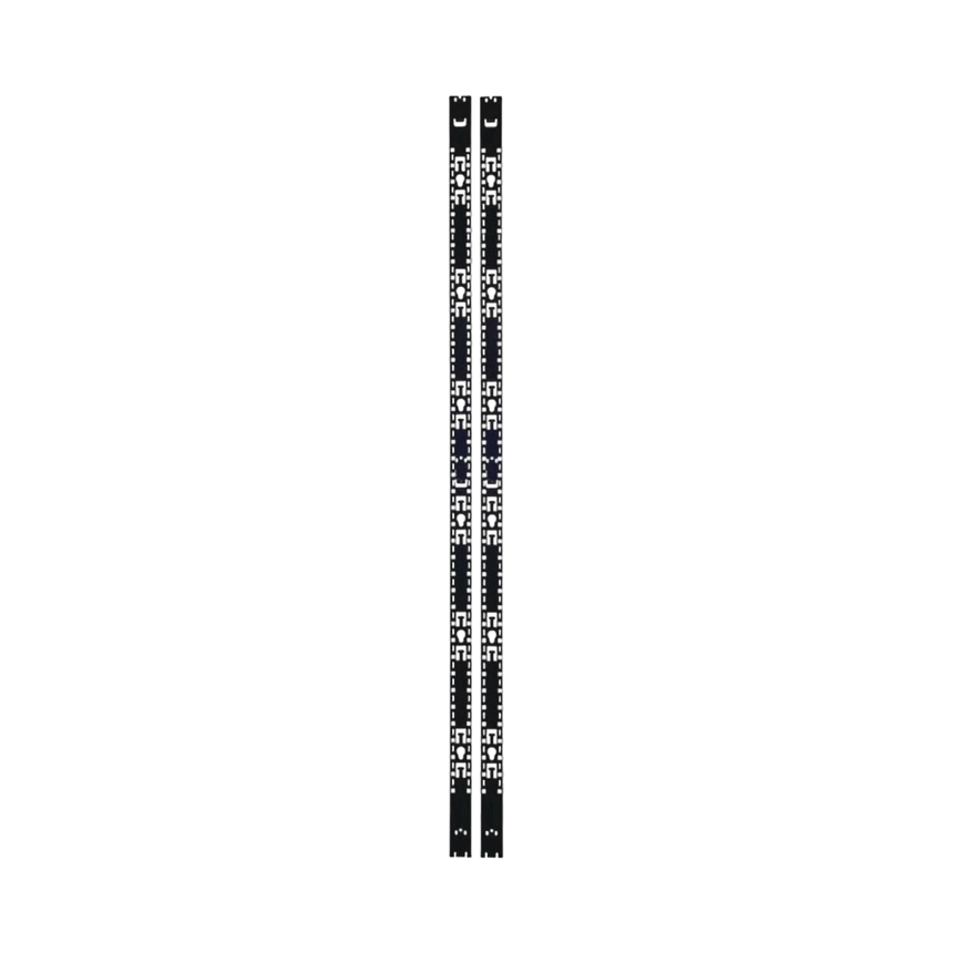 Tripp Lite SmartRack Rack Enclosure Single-Width Vertical Equipment Management Bars, 42U, 1 Pair — Being Shipped