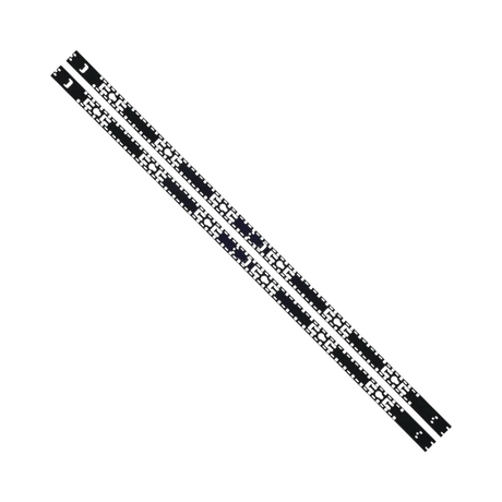 Tripp Lite SmartRack Rack Enclosure Single-Width Vertical Equipment Management Bars, 48U, 1 Pair — Being Shipped