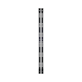 Tripp Lite SmartRack Rack Enclosure Single-Width Vertical Equipment Management Bars, 48U, 1 Pair — Being Shipped