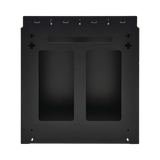 Tripp Lite SmartRack 4U Low-Profile Vertical-Mount Vented Wall-Mount Mini Rack Enclosure, Black — Being Shipped