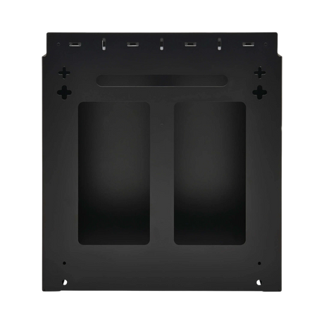 Tripp Lite SmartRack 4U Low-Profile Vertical-Mount Vented Wall-Mount Mini Rack Enclosure, Black — Being Shipped