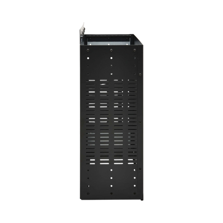 Tripp Lite SmartRack 4U Low-Profile Vertical-Mount Vented Wall-Mount Mini Rack Enclosure, Black — Being Shipped