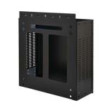 Tripp Lite SmartRack 4U Low-Profile Vertical-Mount Vented Wall-Mount Mini Rack Enclosure, Black — Being Shipped