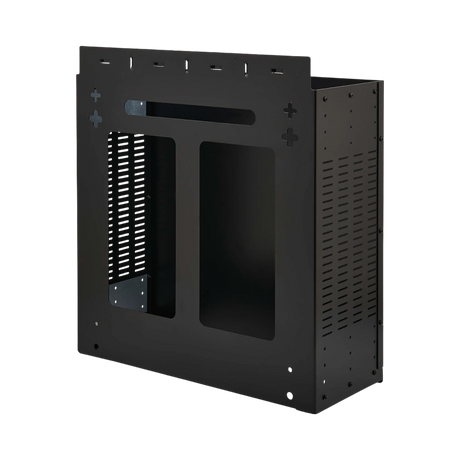 Tripp Lite SmartRack 4U Low-Profile Vertical-Mount Vented Wall-Mount Mini Rack Enclosure, Black — Being Shipped