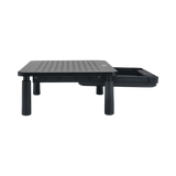 Tripp Lite Monitor Riser for Desk, 15 x 9 in. Height Adjustable, Storage Drawer, Metal, Black — Being Shipped