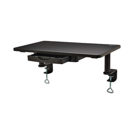 Tripp Lite Desk-Clamp Monitor Riser with Storage Drawer, TAA — Being Shipped