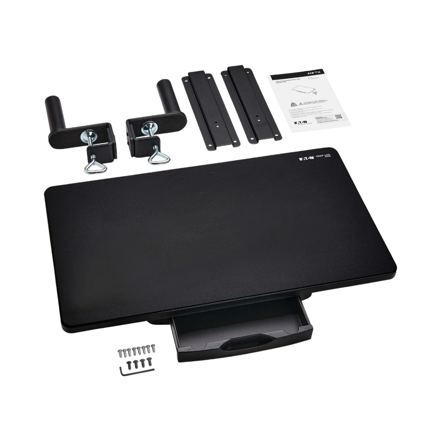 Tripp Lite Desk-Clamp Monitor Riser with Storage Drawer, TAA — Being Shipped