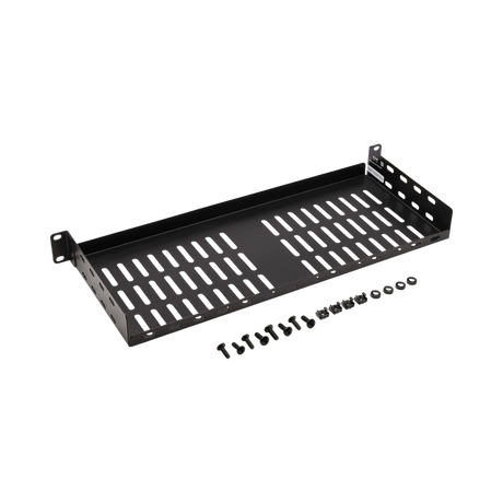 Tripp Lite SmartRack Cantilever Fixed Steel Rack Shelf, 1U, Vented, 7 in. (17.8 cm) Deep, Holds up to 40 lb. (18 kg) — Being Shipped