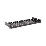 Tripp Lite SmartRack Cantilever Fixed Steel Rack Shelf, 1U, Vented, 7 in. (17.8 cm) Deep, Holds up to 40 lb. (18 kg) — Being Shipped