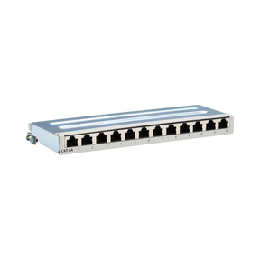 Tripp Lite Cat6a STP Patch Panel, 12 Ports, DIN Rail or Wall Mount, TAA — Being Shipped