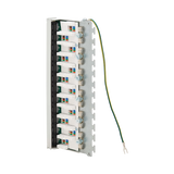 Tripp Lite Cat6a STP Patch Panel, 12 Ports, DIN Rail or Wall Mount, TAA — Being Shipped