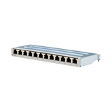 Tripp Lite Cat6a STP Patch Panel, 12 Ports, DIN Rail or Wall Mount, TAA — Being Shipped