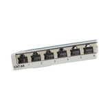 Tripp Lite Cat6a STP Patch Panel, 12 Ports, DIN Rail or Wall Mount, TAA — Being Shipped