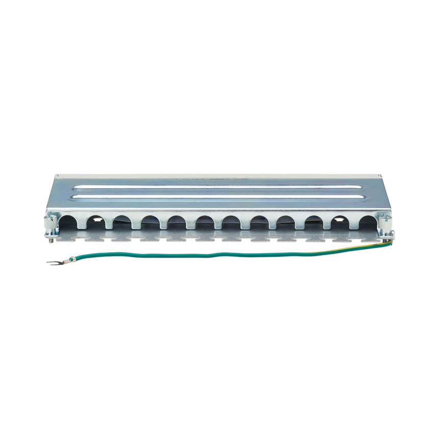 Tripp Lite Cat6a STP Patch Panel, 8 Ports, DIN Rail or Wall Mount, TAA — Being Shipped