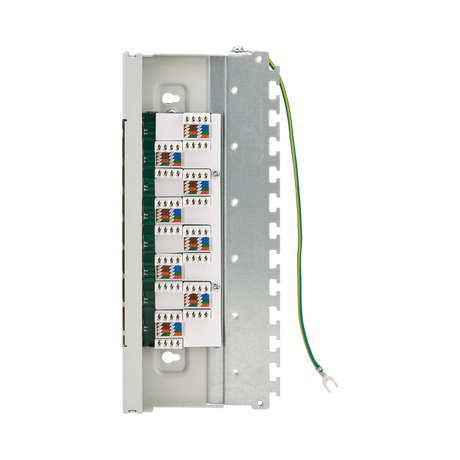 Tripp Lite Cat6a STP Patch Panel, 8 Ports, DIN Rail or Wall Mount, TAA — Being Shipped
