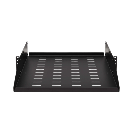 Tripp Lite SmartRack Universal-Mount Steel Rack Shelf, 2U, Vented, 21.7 in. Deep, Holds up to 100 lb. (45 kg) — Being Shipped