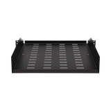Tripp Lite SmartRack Universal-Mount Steel Rack Shelf, 2U, Vented, 21.7 in. Deep, Holds up to 100 lb. (45 kg) — Being Shipped