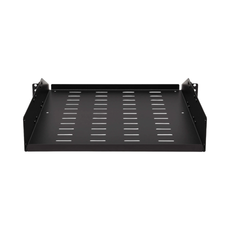 Tripp Lite SmartRack Universal-Mount Steel Rack Shelf, 2U, Vented, 21.7 in. Deep, Holds up to 100 lb. (45 kg) — Being Shipped