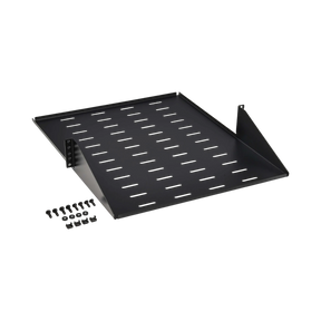 Tripp Lite SmartRack Center-Mounted Steel Rack Shelf, 2U, Vented, 21.5 in. Deep, Holds up to 100 lb. (45 kg) — Being Shipped