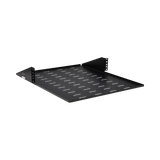 Tripp Lite SmartRack Center-Mounted Steel Rack Shelf, 2U, Vented, 21.5 in. Deep, Holds up to 100 lb. (45 kg) — Being Shipped