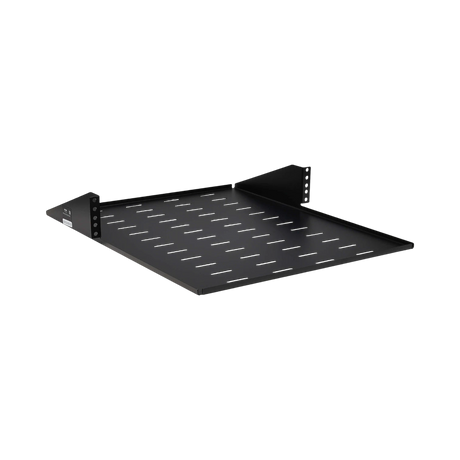 Tripp Lite SmartRack Center-Mounted Steel Rack Shelf, 2U, Vented, 21.5 in. Deep, Holds up to 100 lb. (45 kg) — Being Shipped