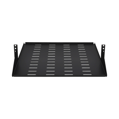 Tripp Lite SmartRack Center-Mounted Steel Rack Shelf, 2U, Vented, 21.5 in. Deep, Holds up to 100 lb. (45 kg) — Being Shipped