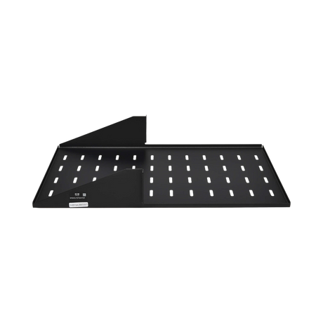 Tripp Lite SmartRack Center-Mounted Steel Rack Shelf, 2U, Vented, 21.5 in. Deep, Holds up to 100 lb. (45 kg) — Being Shipped