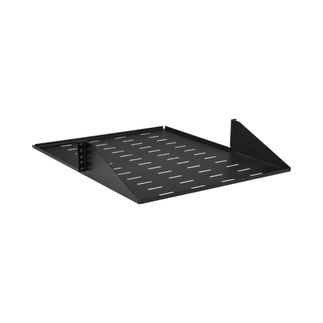 Tripp Lite SmartRack Center-Mounted Steel Rack Shelf, 2U, Vented, 21.5 in. Deep, Holds up to 100 lb. (45 kg) — Being Shipped