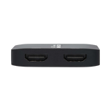 Tripp Lite USB-C Adapter, Dual Display, 4K 60 Hz HDMI, HDR, 4:4:4, HDCP 2.2, DP 1.4 Alt Mode, Black — Being Shipped
