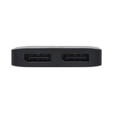 Tripp Lite USB-C Adapter, Dual Display, 4K 60 Hz DisplayPort, 8K, HDR, 4:4:4, HDCP 2.2, DP 1.4 Alt Mode, Black — Being Shipped