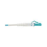 Tripp Lite 100G Duplex Multimode 50/125 OM4 Armored Fiber Optic Cable (LC/LC Duplex M/M), LSZH, Aqua, 50 m (164 ft.) — Being Shipped