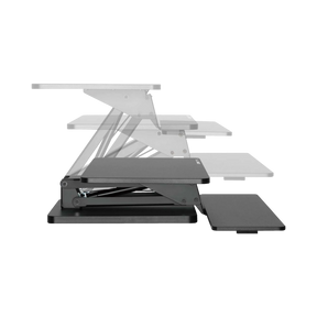 Tripp Lite Safe-IT Adjustable-Height Sit-Stand Desktop Workstation, Antimicrobial Protection — Being Shipped