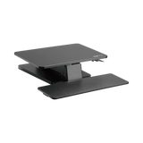 Tripp Lite Safe-IT Adjustable-Height Sit-Stand Desktop Workstation, Antimicrobial Protection — Being Shipped