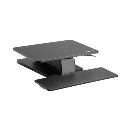 Tripp Lite Safe-IT Adjustable-Height Sit-Stand Desktop Workstation, Antimicrobial Protection — Being Shipped