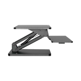 Tripp Lite Safe-IT Adjustable-Height Sit-Stand Desktop Workstation, Antimicrobial Protection — Being Shipped