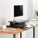 Tripp Lite Safe-IT Adjustable-Height Sit-Stand Desktop Workstation, Antimicrobial Protection — Being Shipped