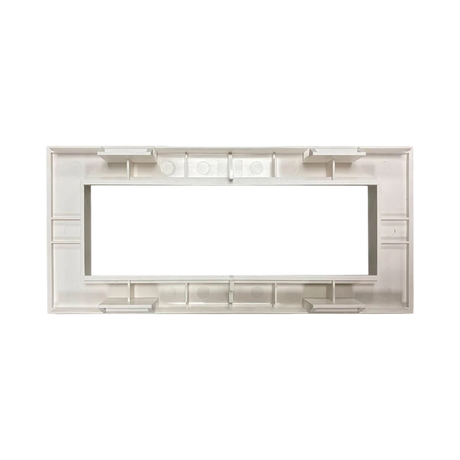 Tripp Lite Triple-Gang French-Style Gang Frame, White, TAA — Being Shipped