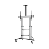 Tripp Lite Safe-IT Heavy-Duty Rolling TV Cart with Height-Adjusting Crank Handle for 60 to 100-inch Displays — Being Shipped