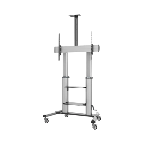 Tripp Lite Safe-IT Heavy-Duty Rolling TV Cart with Height-Adjusting Crank Handle for 60 to 100-inch Displays — Being Shipped