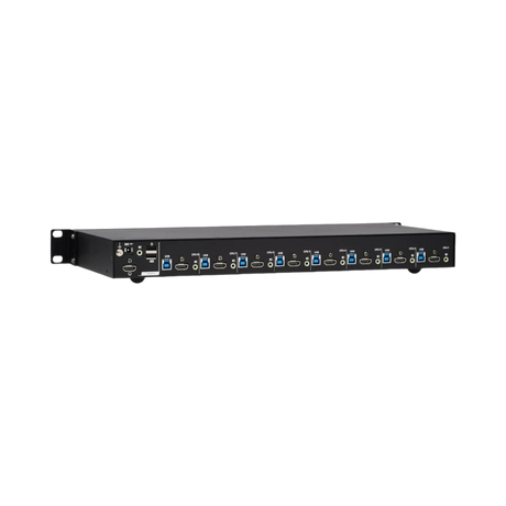 Tripp Lite 8-Port 4K HDMI/USB KVM Switch, 4K 60 Hz Video/Audio, USB Peripheral Sharing, 1U Rack-Mount, TAA — Being Shipped