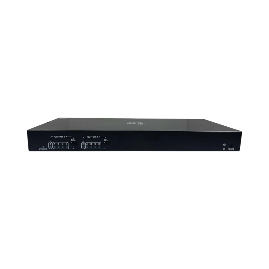 Tripp Lite 4x4 HDMI over Cat6 Matrix Switch Kit, Switch/4x Pigtail Receivers, 4K 60 Hz, HDR, 230 ft. (70.1 m), TAA — Being Shipped