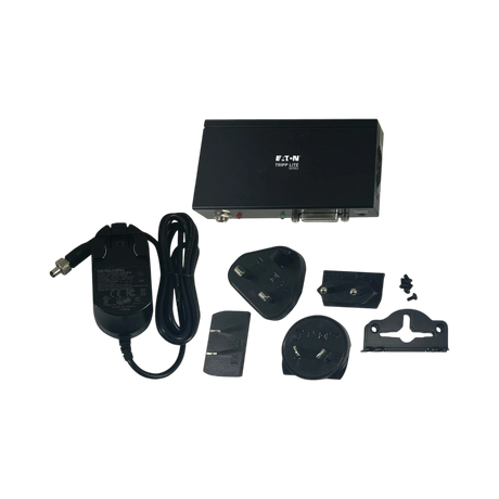 Tripp Lite 2-Port DVI Splitter with Audio and Signal Booster, Single-Link 1080p @ 60 Hz (DVI-D F/2xF), International Plug Adapters, TAA — Being Shipped