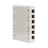 Tripp Lite Surface-Mount Box for Keystone Jacks, 12 Ports, White, TAA — Being Shipped