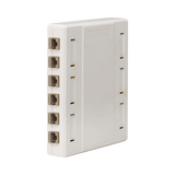 Tripp Lite Surface-Mount Box for Keystone Jacks, 12 Ports, White, TAA — Being Shipped