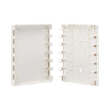 Tripp Lite Surface-Mount Box for Keystone Jacks, 12 Ports, White, TAA — Being Shipped